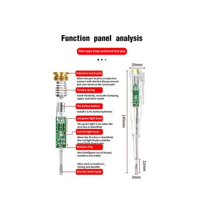 China Household Multifunctional Test Pencil Circuit Neutral Line With Tester Screwdriver Test Probe Pen for sale