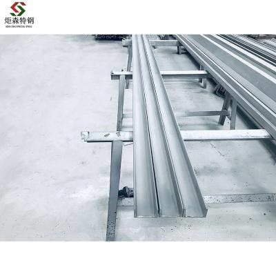 China Support System Construction Wholesale AISI 316/316L Light Gauge Stainless Steel C U Beam Size 80*43*5 U Channel Length 2m~6m for sale