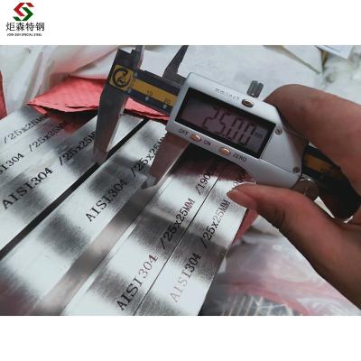 China building & Decoration TP316/316L cold drawn stainless steel square bar 25x25mm polished bright/HL surface exported to 50 countries for sale