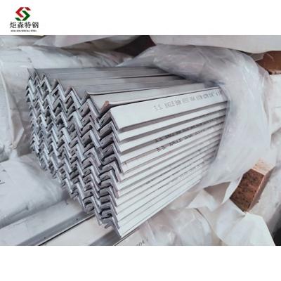 China Structural supports 19.05x19.05x3.17mm ASTM A276 stainless steel angle bar and A484 AISI 304 finish No.1, 6 meters exported to 50 countries for sale