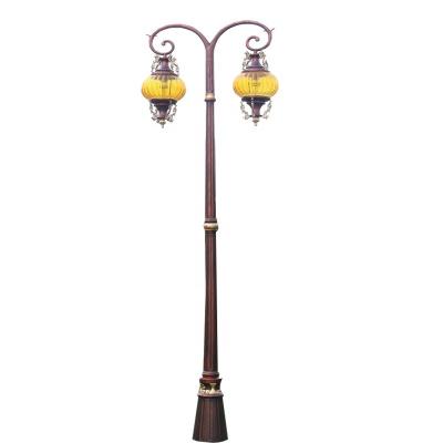 China European Classic Style Antique Street Light Outdoor Waterproof Aluminum Garden Lamp And Pole Garden Lamp Post Led Garden Light for sale