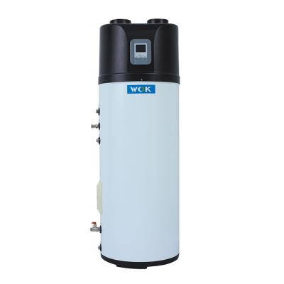 China 200L300LR410a air source water heater outdoor air to water heaters domestic all in one hot water heat pump for sale