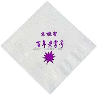 China Reuse China Factory Washed Wedding Customize Size And Color Embroidery White Square Cotton Towel for sale