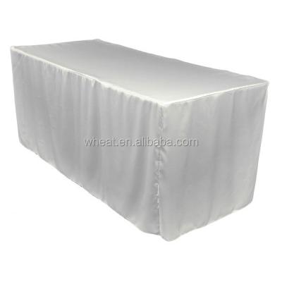 China High Quality Oilproof Polyester Tablecloth / Hotel Square Tablecloth for sale