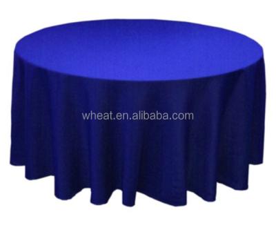 China Banquet waterproof blue wedding tablecloth for sale