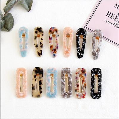 China Decoration Baoli 2022 New Acetate Hair Clip Duck Bill Acrylic Hair Clips For Women Sweet And Cute Hairpin Wholesale for sale