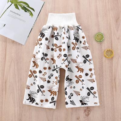 China Baby Waterproof Lightweight Bamboo Diaper Pants Anti-Pilling Potty Training Pants Nighttime Incontinence M2182 for sale