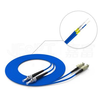 China Outdoor Aromord MM Telecom Network Multimode Armored Single Patch Cable LC/SC/ST/FC Singlex DX Fiber Optic Patch Cord for sale