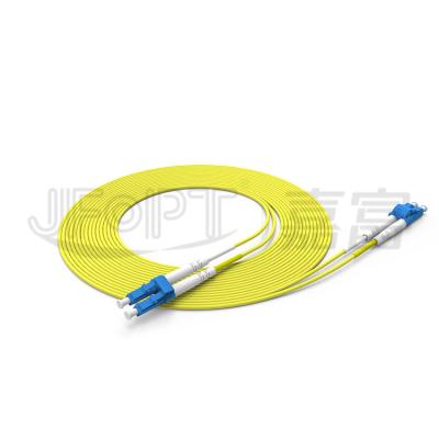 China PVC/LSZH/Customized 2.0mm Factory Price Duplex Single Mode LC APC UPC Patch Cord Fiber Optic 3m LC-LC Patch Cord for sale