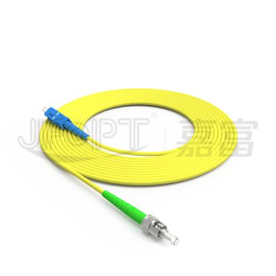 China Factory Price PVC/LSZH/Customized High Quality Simplex FTTH Jumper SC-LC-FC-ST Singlemode Fiber Optic Patch Cord for sale