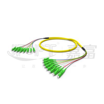 China FTTH FTTB FTTX Network Factory Directly Bundled Single Mode APC UPC 8 Cores SC FC St MM Bundle Fiber Optic Indoor Jumper Cable for sale