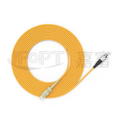 China LSZH 3M Telecom factory direct sale SC-FC fiber patchcord 3.0mm fiber optic SM mm OM5 patch cord SC fiber optic patch cord for sale