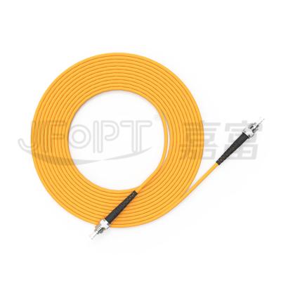 China Professional MM SM Fiber Optic Aqua Lime ST-ST UPC/APC Green Simplex Patch Cord 3.0mm Yellow-Orange Telecommunication SM Fiber Optic for sale