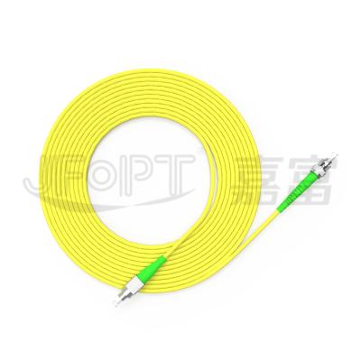 China Telecom Factory APC/UPC SM Fiber Optic Patch Cord Fiber Optic Simplex Patch Cord Yellow Patch Cord FC-ST for sale