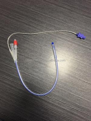 China Factory supply disposable adult and pediatric foley catheter with temperature probe 400 or 700 series, for sale