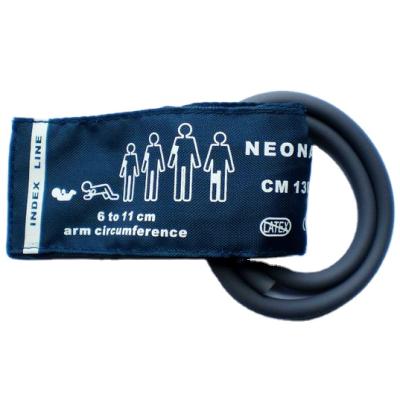 China Nylon reusable latex cloth+Tube CE ISO13485 CE approved NIBP medical cuff for neonate / neonate free for sale