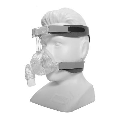 China Silicone CPAP Nasal Face Shield Mask For BMC Resmed Respironics OSHAS BiCPAP Machine for sale