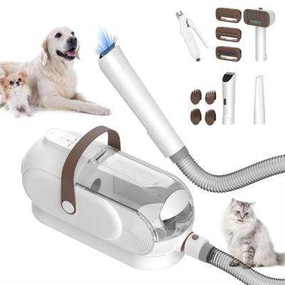 China New Arrival 3L Canister Pet Grooming Vacuum Stocked Ultra-quiet Kit For Dogs Cats for sale