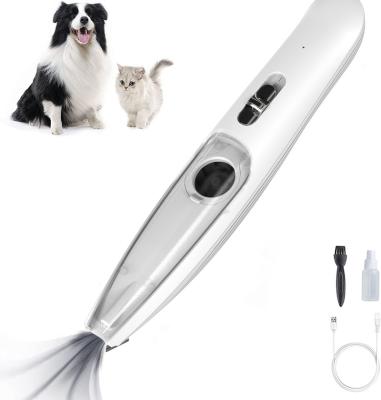 China Viable Wholesale Professional Pet Electric Hair Trimmer Cordless Pet Dog Cat Clippers for sale