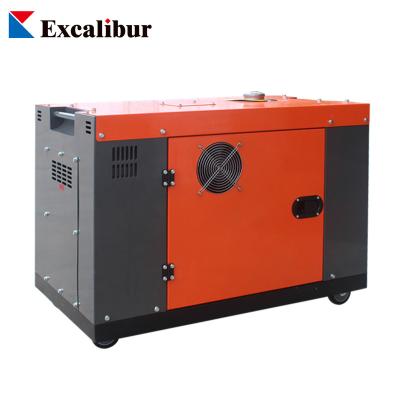 China Professional Excalibur 1 phase or 3 phase S9800DS silent type diesel generator S9800DS 184KG for sale