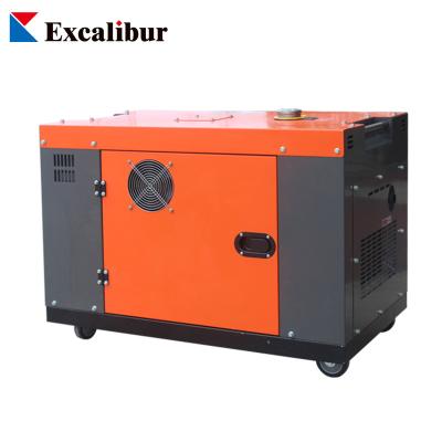 China Professional Portable Silent Type Excalibur 380V S9800DS Diesel Generator S9800DS for sale