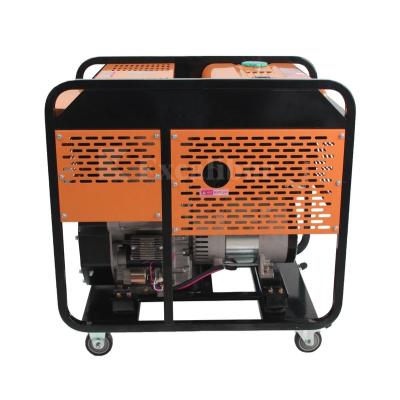 China Portable Air Cooled Home Open Type Two Cylinder 10KW Diesel Generator S10000DE3 for sale