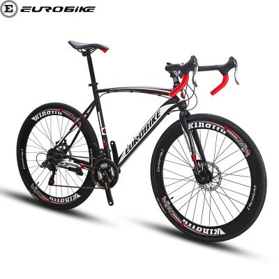 China Bend Bar For Free Shipping Road /Racing Eurobike Brand EURXC550 21 Speed ​​Road Bike Racing Bike 700C Wheels Road Bicycle Dual Disc Brake Bikes Tournament for sale