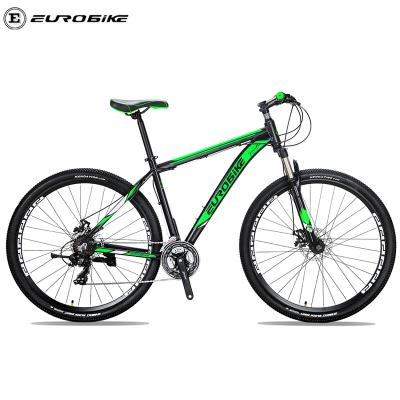 China Street EUROBIKE Customize 275 29 18.5 inch aluminum frame mountain bike shi mano EF500 21speed bicicletas sepeda MTB bicycle for sale