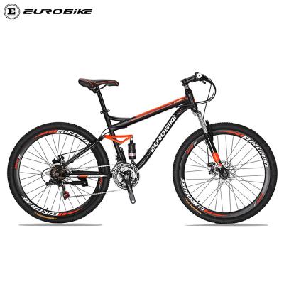 China Street Eurobike Factory Direct Suspension S7 Mountain Bike Full Speed ​​Bicycle 21 27.5 Inch Bike Gear Clutch MTB Spoke Wheel for sale