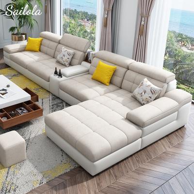 China New Style Living Room Adjustable Living Room Sofa Sumptuous Sofa Set Furniture Exclusive Sofas (Others) For Home for sale