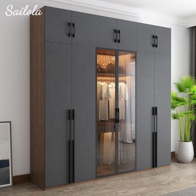 China Freestanding Universal Wardrobe Cabinet Combination Furniture Sumptuous Wardrobe Cupboards For Bedroom Wardrobe for sale