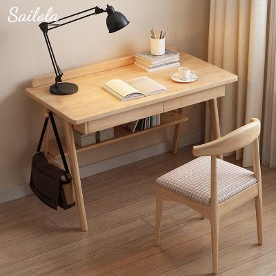 China Newest Modern Children Study Table and Chair Study Table Wooden Desk Survey Table with Chair for sale