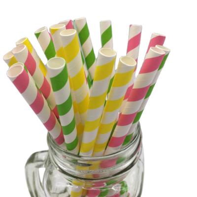 China Paper Making Custom Drinking Straws Biodegradable Paper Party Straws For Party Wedding for sale