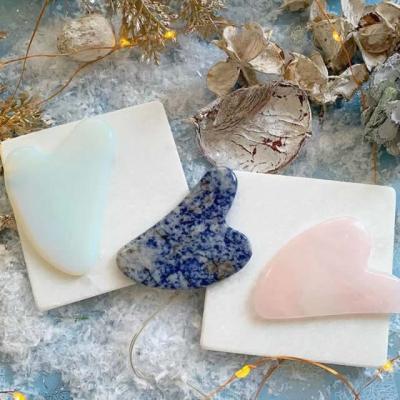 China China hot face gua sha massage stone crystal for sale