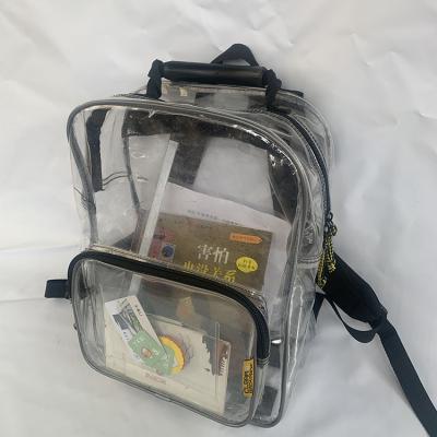 China PVC Standard Clear Backpack for sale