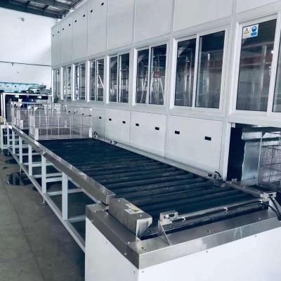 China Metal/plastic/ceramic pieces cleaning high quality new design industrial automatic ultrasonic cleaning machine with gantry system for sale