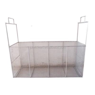 China Corrosion Resistant SUS304 Customized Strong Industrial Parts Carrier Wire Mesh Basket for sale