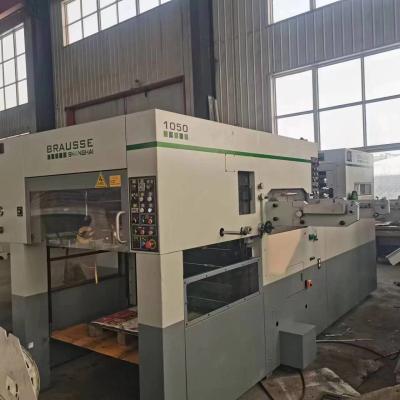 China BRAUSSE 1050 Automatic Die Cutting Machine,Max Sheet size 1050*750 mm for sale