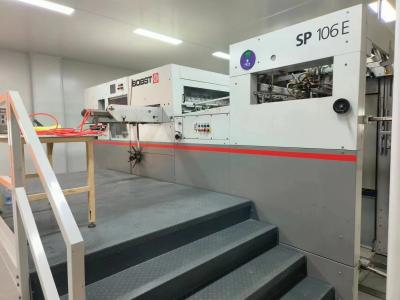 China Uesd BOBST SP-106E Automatic Die Cutting & Stripping Machine,Years 2011,Working Speed:6500s/h for sale