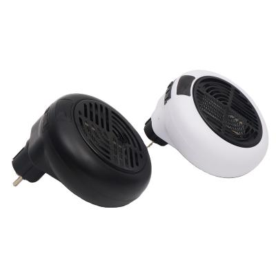 China Round Car Design Mini Portable Electric Fan Heater Fans Indoor Outdoor Warm Space Heater for sale