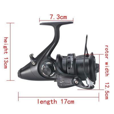 China Metal 5000/6000/9000 Series High Quality ALL Metal Reel 12+1BB Front And Rear Spinning Reels Fishing Reels for sale