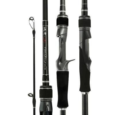 China Carbon High Carbon Sea Bass Rods 1.83m 2.13m 2.4m Spinning Casting Strong Fishing Rods High Quality H/MH Bass Rods for sale