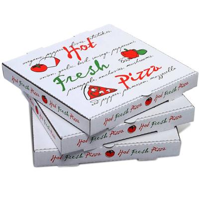 China Recyclable Custom 6 Inch 8 Inch 10inch 12inch Packing Thin Paper Hard Packing Box For Pizza for sale