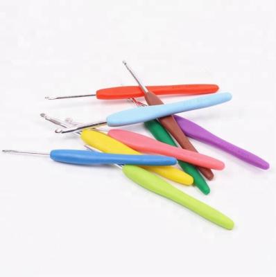 China Multicolor Customizable TPR handle+aluminum 2.0mm-6.0mm hook pattern hook set for sale