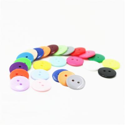 China Viable Factory Wholesale Custom Colored Plastic 4 Hole Resin Costume Sewing Button for sale