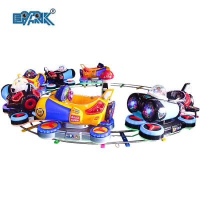 China ALLY Outdoor and Indoor Funfair Electric Mini Track Train Rides Kids Multiplayer for sale