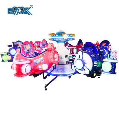 China Theme Parks Amusement Park Attraction Kids Small Aircraft Mechanical Spin Ride Mini Aircraft Rides for sale