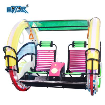 China New Leswing Lebar Theme Parks 2022 Kiddie Happy Ride Battery Electronic Happy Rolling Car For Sale for sale