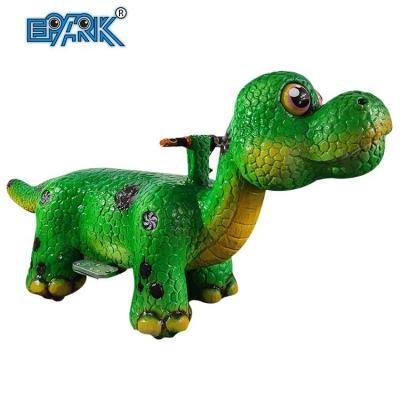 China Battery Operated 360 Degree Forward And Reverse Rolling Animation Animal Ride On Toys Dinosaur Children Amusement Park Electric Racing Kart for sale