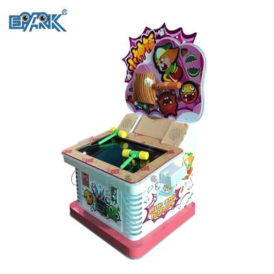 China Metal+Acrylic Amusement Kids Game Zone Screen Hammer Hitting Arcade Game Machine Hit Hammer Lottery Game Redemption for sale